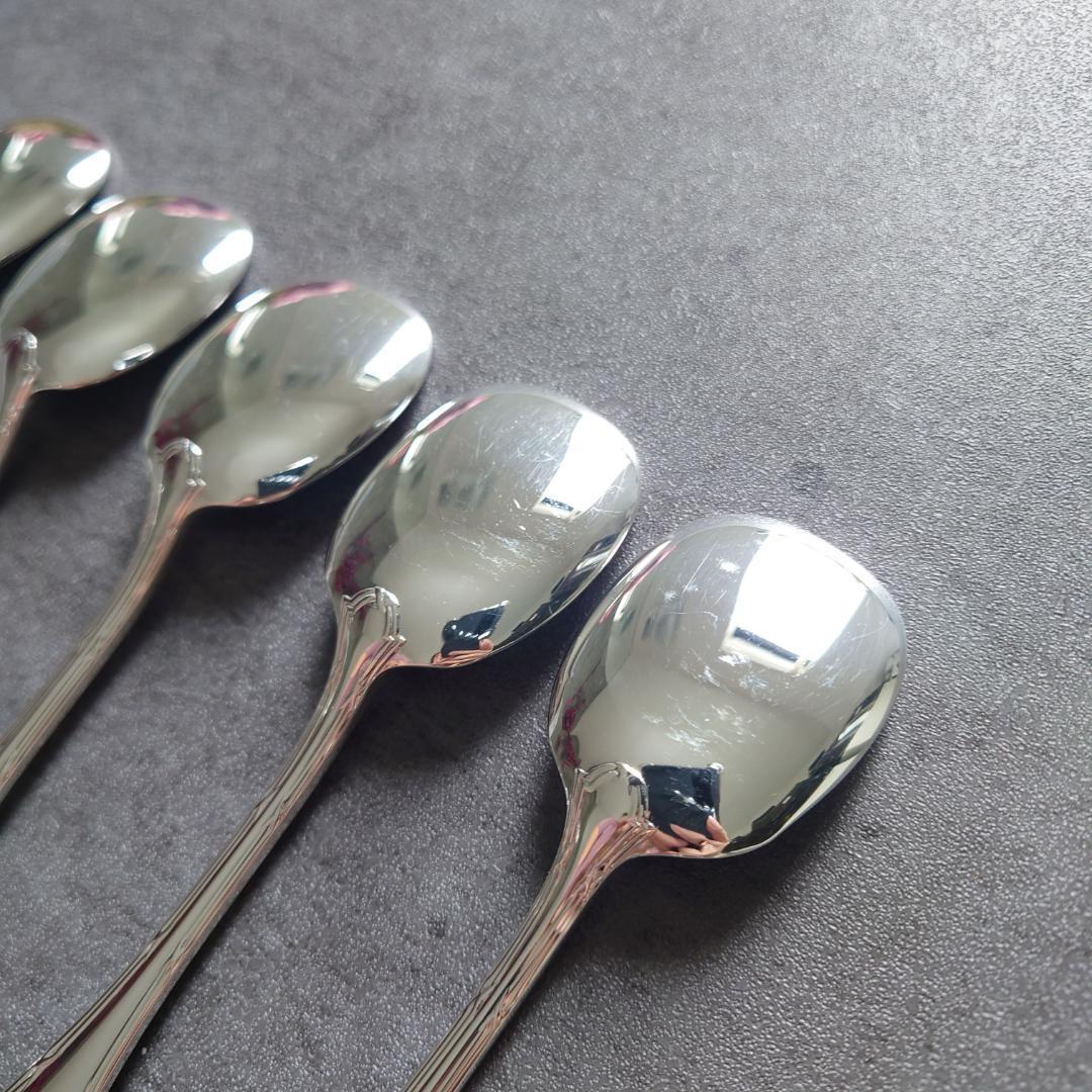 希少 美品 クリストフル リュバン アイスクリームスプーン 5点