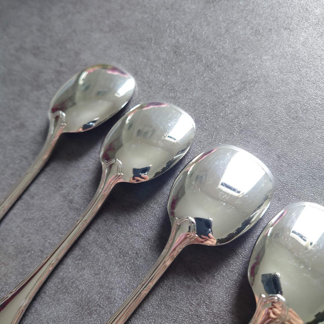希少 美品 クリストフル リュバン アイスクリームスプーン 5点