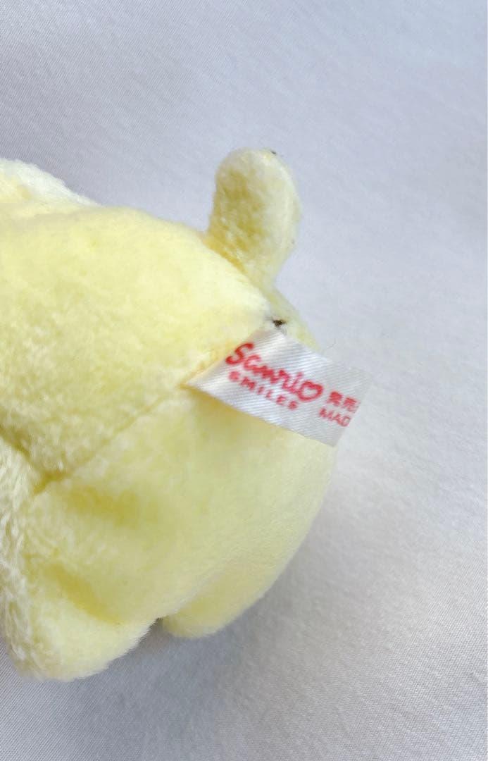ポ*お様 激レア 初期 サンリオ ポムポムプリン ぬいぐるみ マスコット レトロ