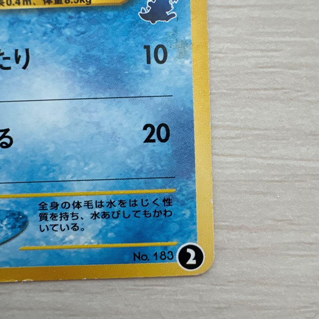 イントロパック　水タイプまとめ売り　ハリーセン　ワニノコ　マリル　旧裏