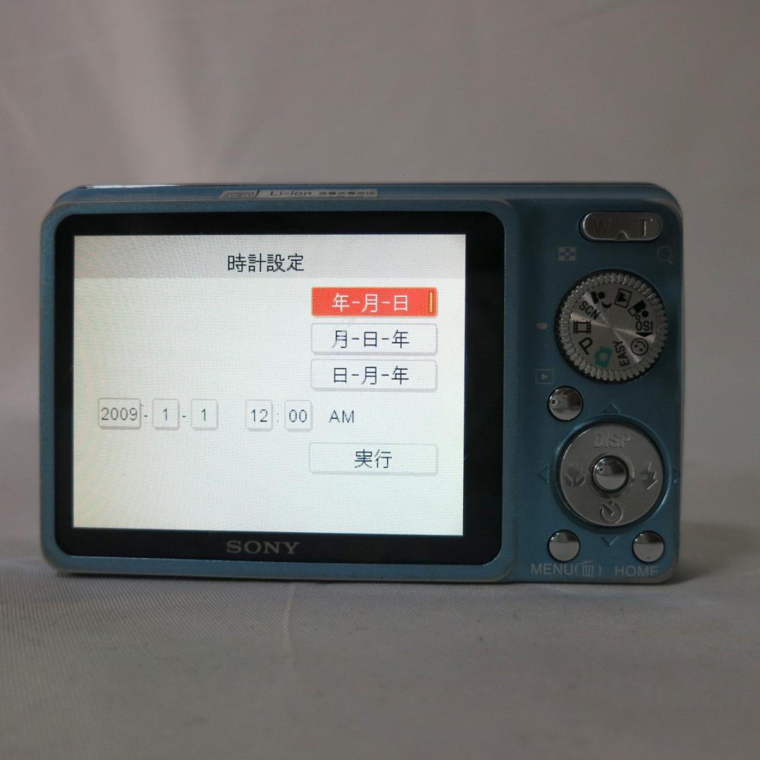 SONY Cyber Shot DSC-W220 ブルー　デジカメ