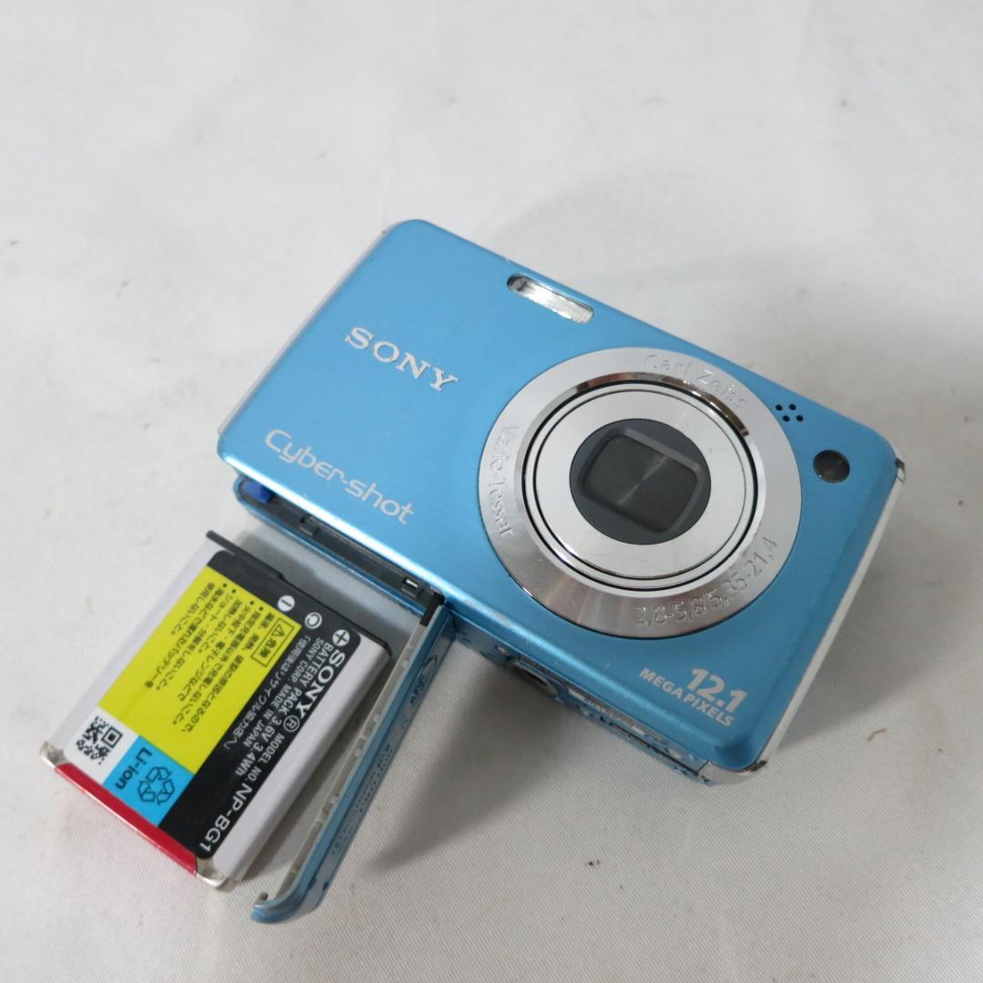 SONY Cyber Shot DSC-W220 ブルー　デジカメ