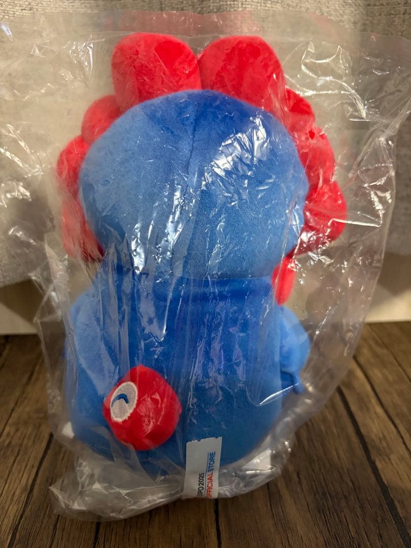 ミャクミャク ぬいぐるみ 座り ハート 大阪関西万博 ハート thankyou