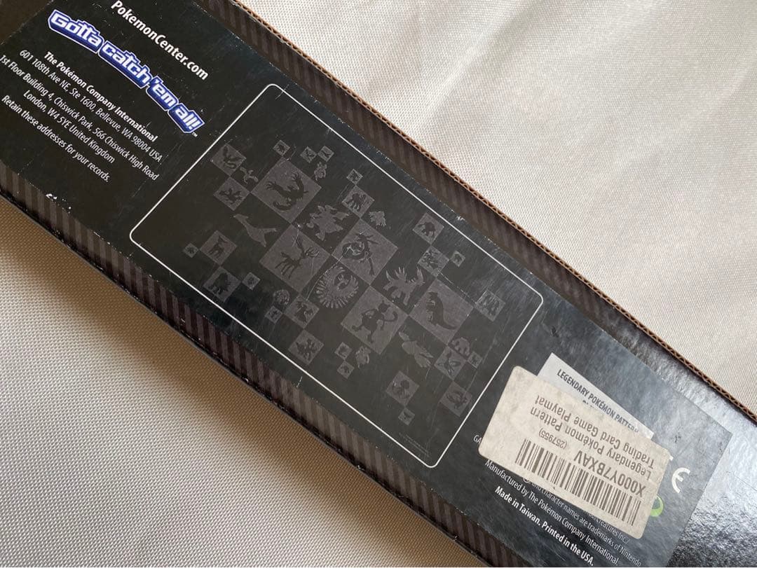 伝説のポケモン　パターン　プレイマット　新品未開封