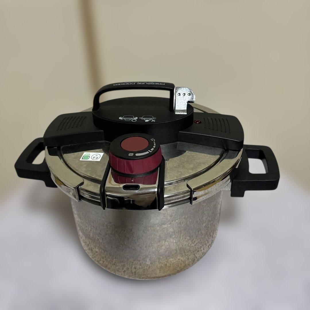 Pressure Cooker ステンレス製 圧力鍋6L HB-2040