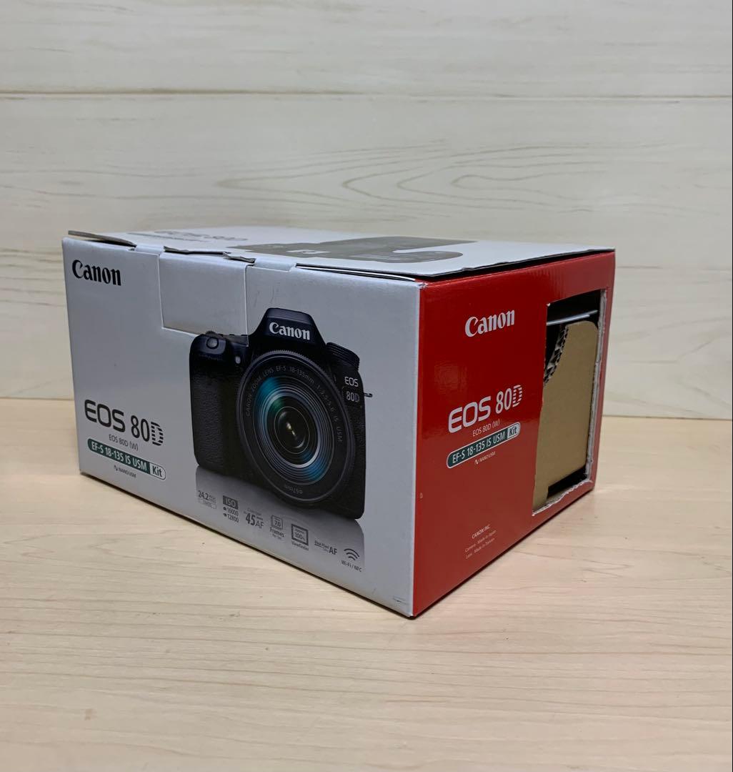 （中古品） EOS 80D EF-S18-135 IS USM レンズキット