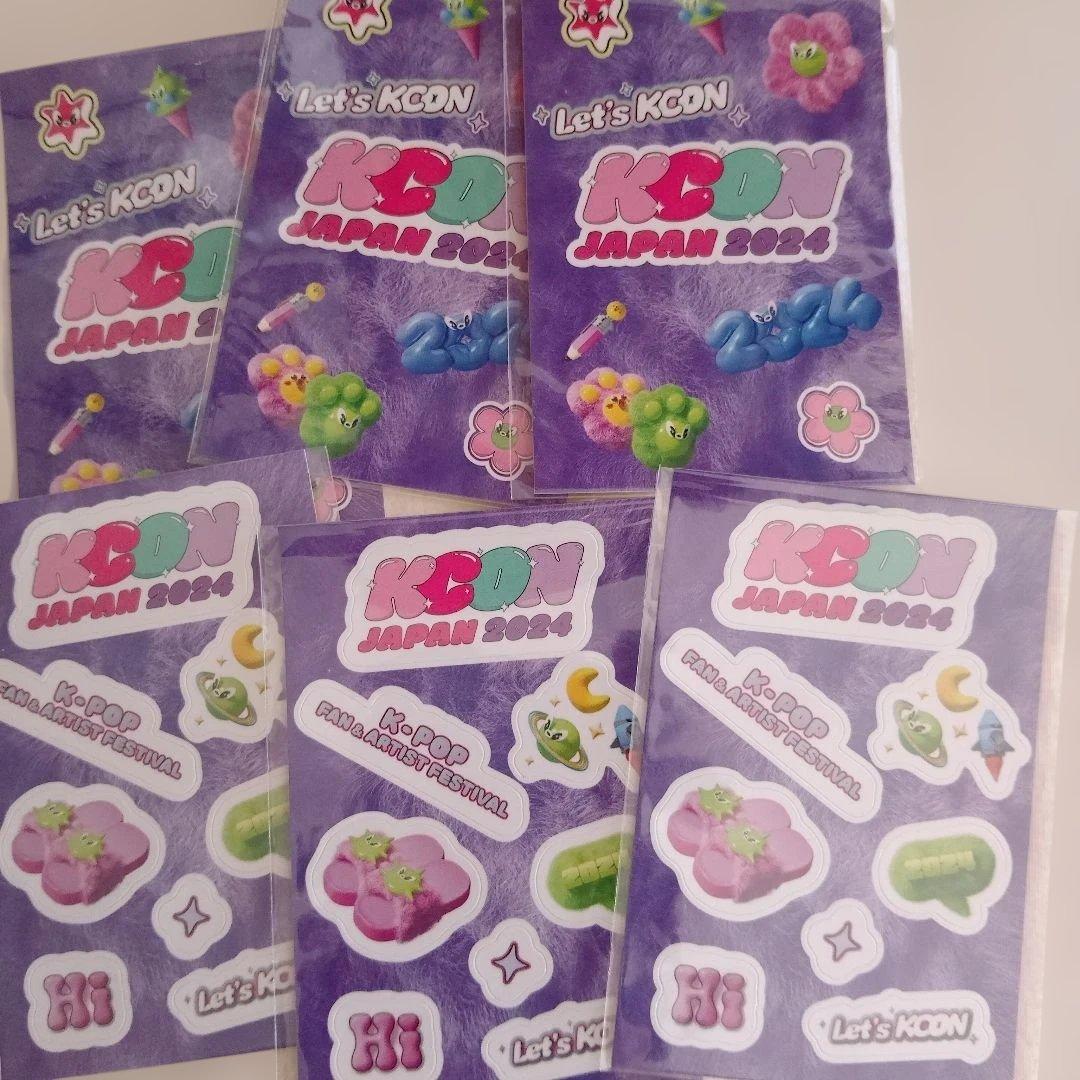 KCON JAPAN 2024 ステッカーセット