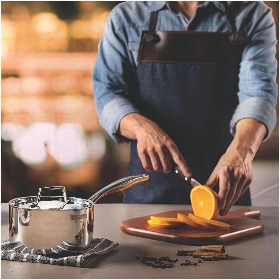 ☆未使用☆トラモンティーナ グラーノ ソースパン 片手鍋 16cm ステンレス製