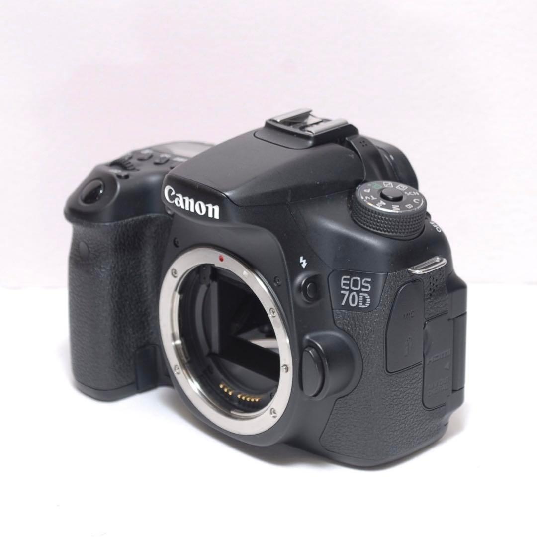 迫力の超望遠レンズ✨Canon EOS 70D✨ダブルレンズ✨バッテリー2個