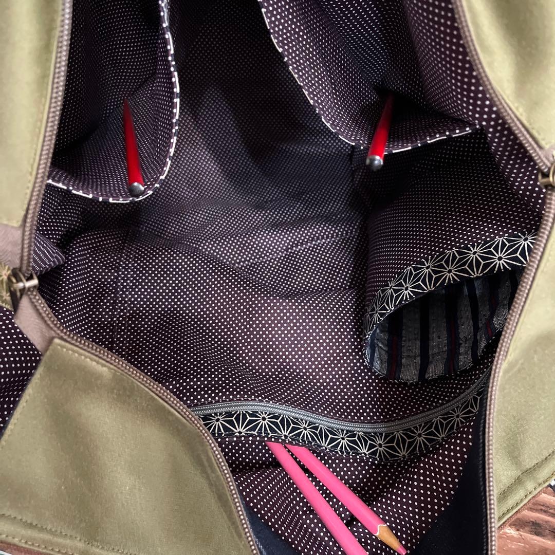 ボストンバッグ　ショルダーバッグ　サコッシュ　和柄