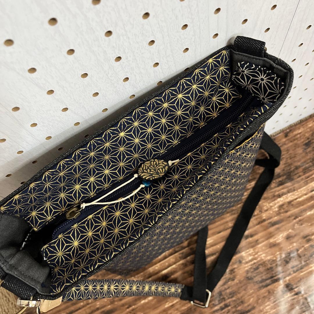 ボストンバッグ　ショルダーバッグ　サコッシュ　和柄