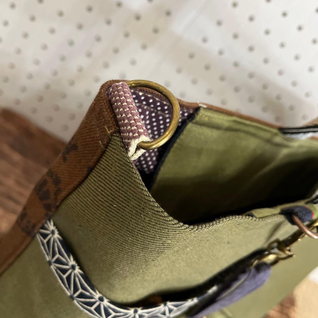 ボストンバッグ　ショルダーバッグ　サコッシュ　和柄