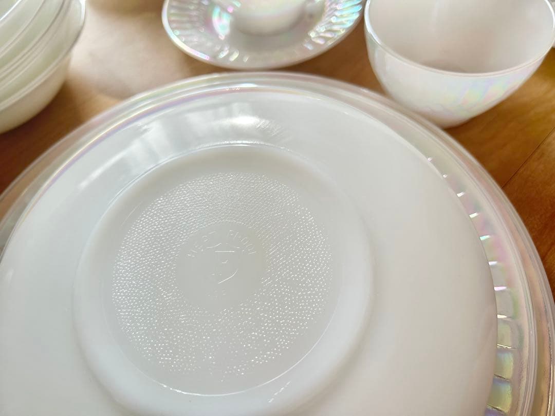 希少 ヴィンテージ 食器セット 27点 フェデラル オーロラ