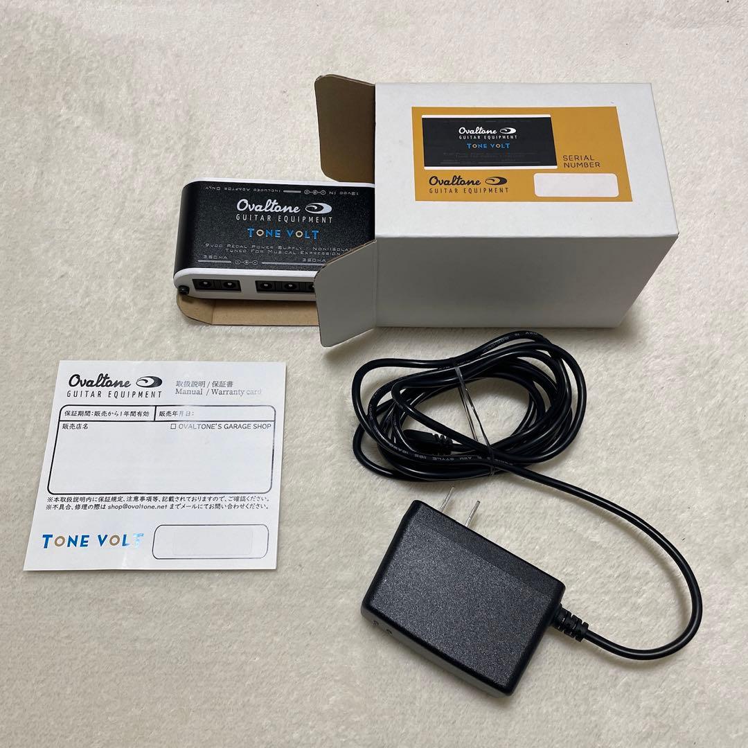 Ovaltone TONEVOLT パワーサプライ ギター ベース エフェクター