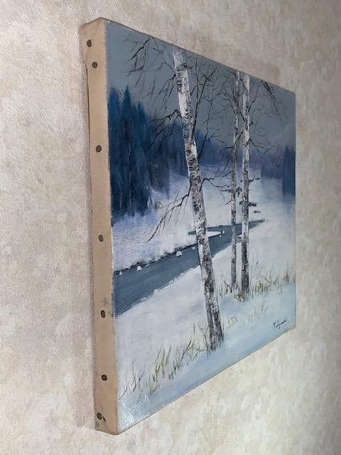 【巨匠】故・中谷龍一◆日展参与◆油彩Ｆ８号◆評価 ２４万円／号◆おまけ絵画付き