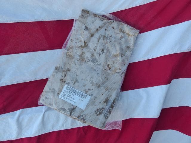 米軍実物　USMC　180S コンバットデザートジャケット M　マーパット　09