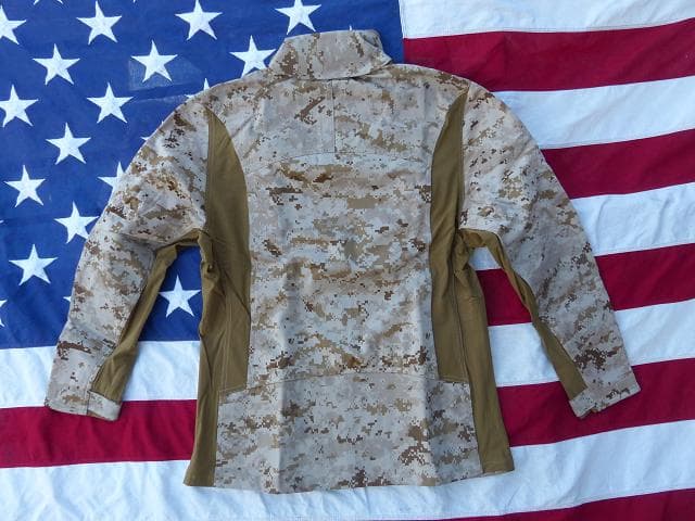 米軍実物　USMC　180S コンバットデザートジャケット M　マーパット　09