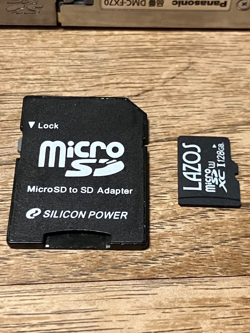 Panasonic LUMIXコンパクトデジカメフルセット128GB SD付