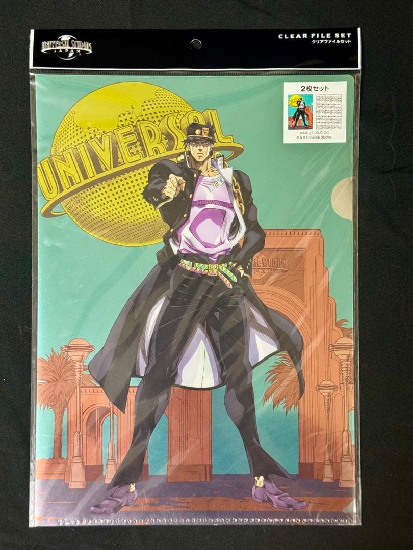 希少 未使用 ジョジョ ユニバ コラボ 承太郎 Tシャツ アクセサリー ファイル