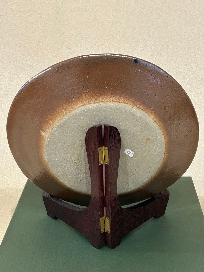 島田恭子作　桜　大皿　箱、色紙付き