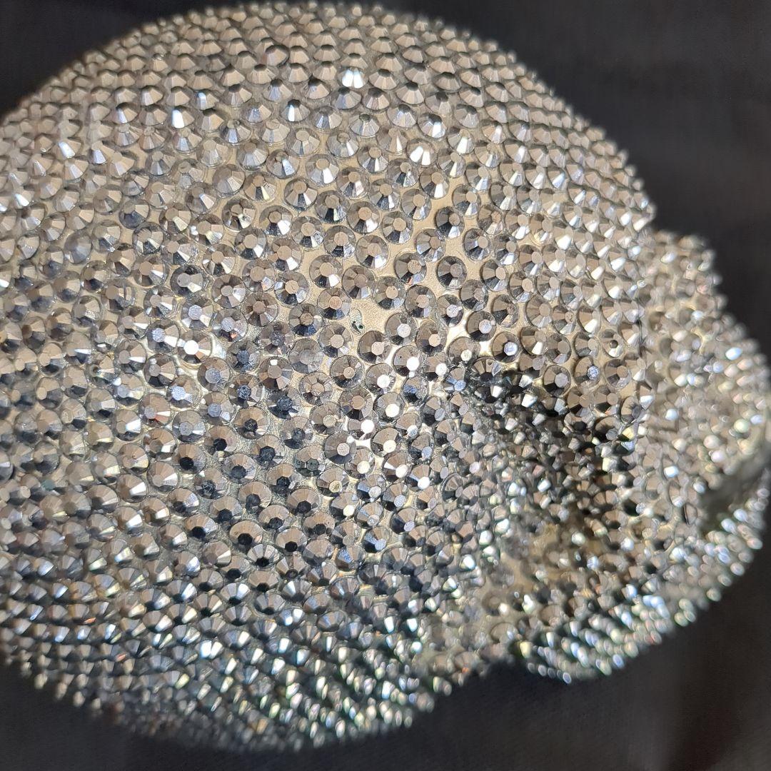 KARE ドクロ スカル ラインストーン ヴィンテージ 置物 貯金箱