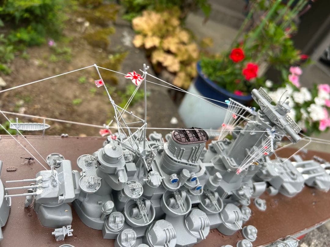 巨大戦艦大和1100mmサイズ 精密製作品(今年度13作品)送料無料