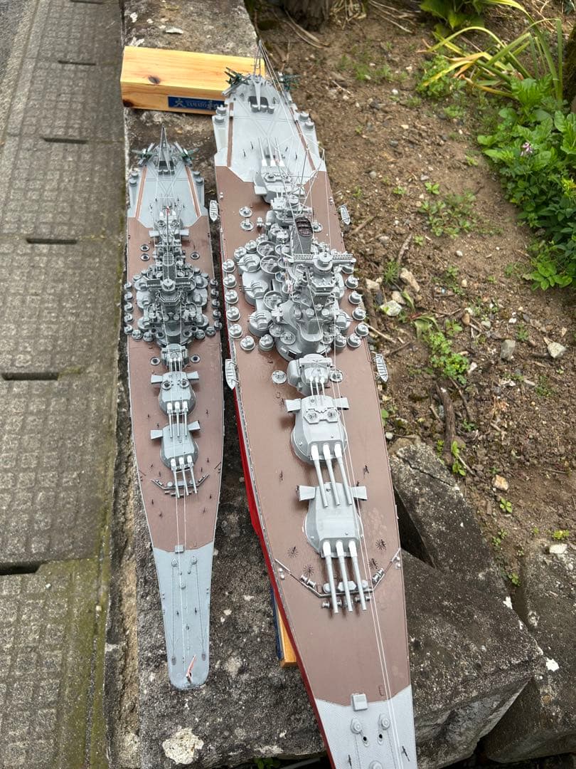 巨大戦艦大和1100mmサイズ 精密製作品(今年度13作品)送料無料