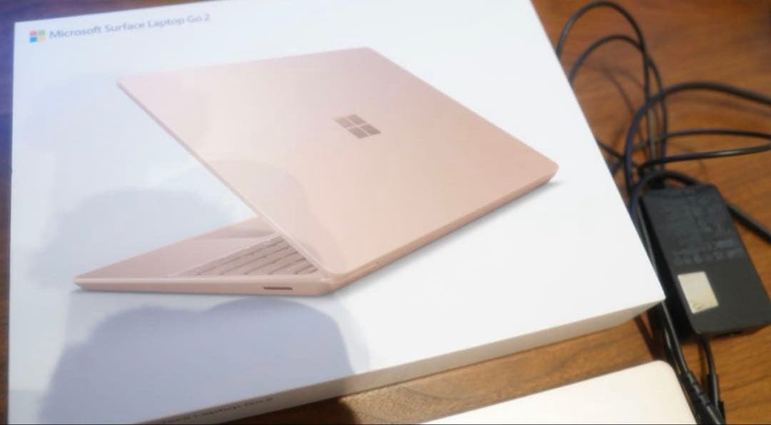 Surface laptop go2 サンドストーン(ピンク)