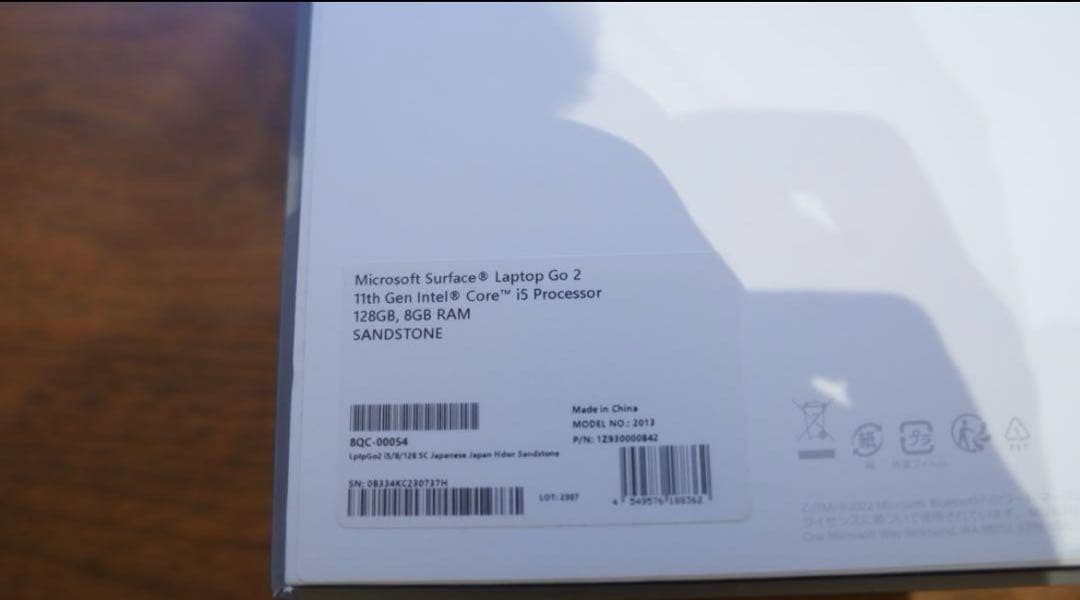 Surface laptop go2 サンドストーン(ピンク)