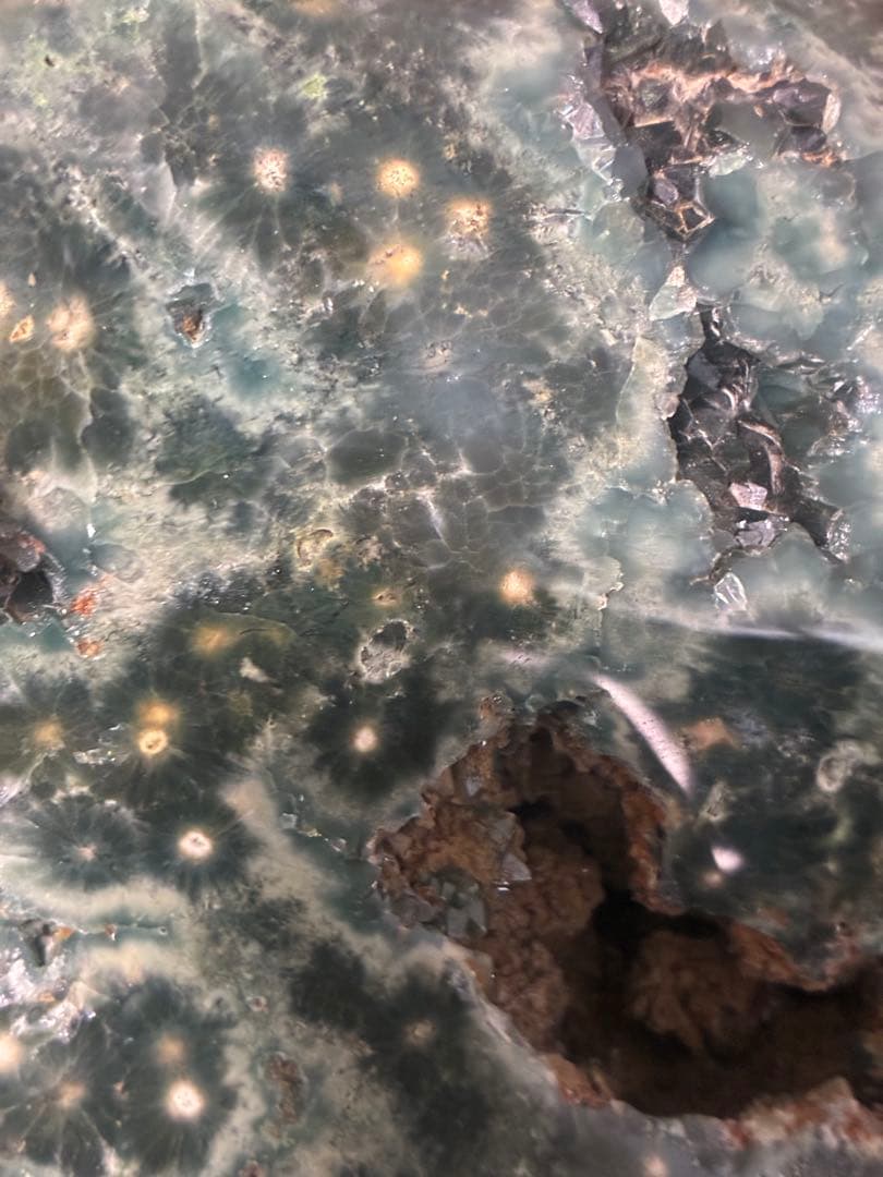 美石　天然石　専用台座付き