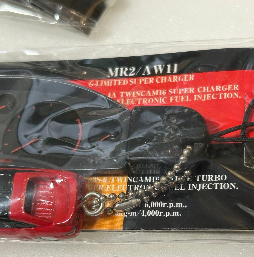 全4種 TOYOTA スープラ MR2 携帯ストラップ