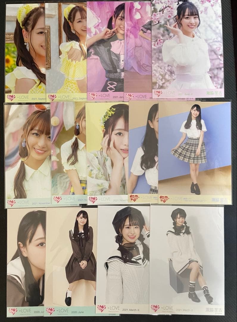 瀧脇笙古 生写真 204枚　まとめ売り　イコラブ