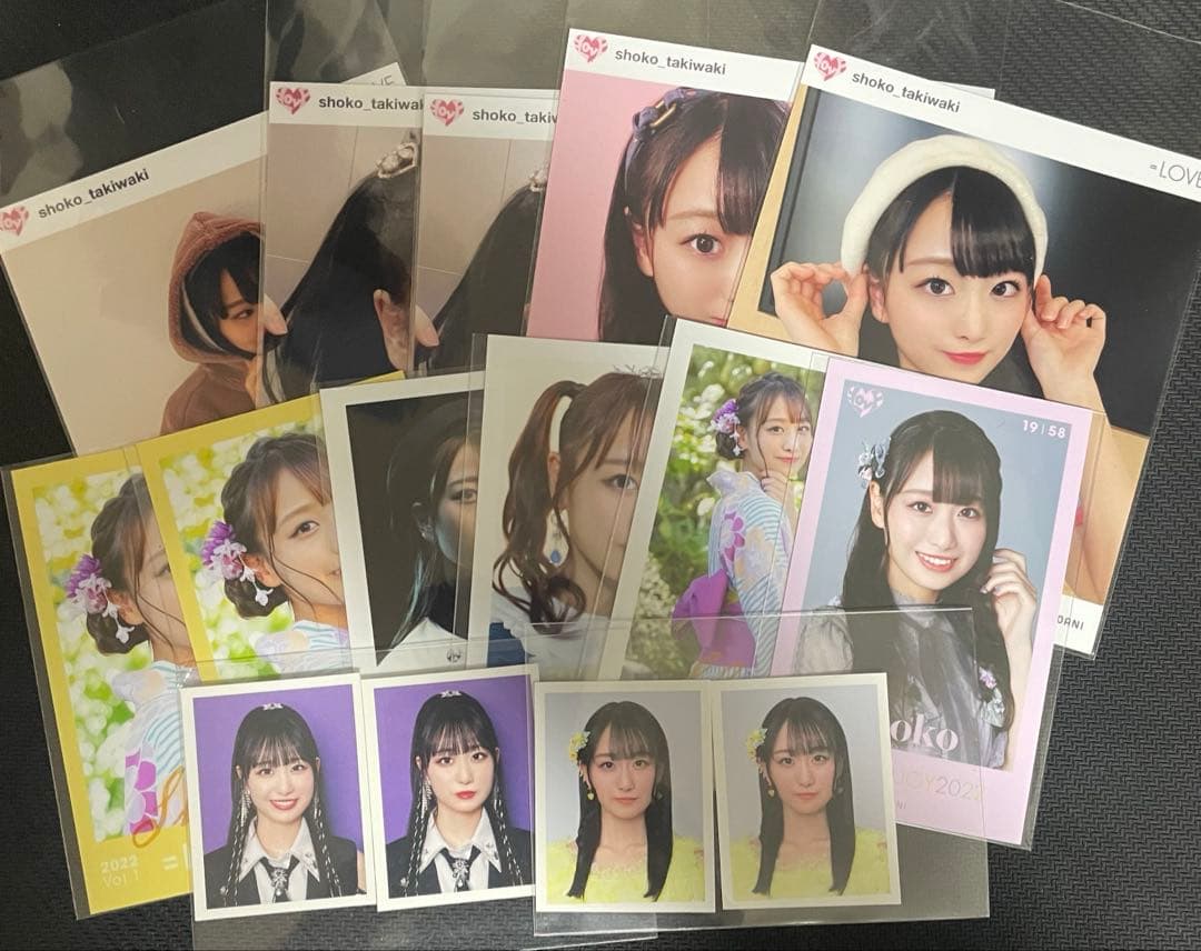 瀧脇笙古 生写真 204枚　まとめ売り　イコラブ