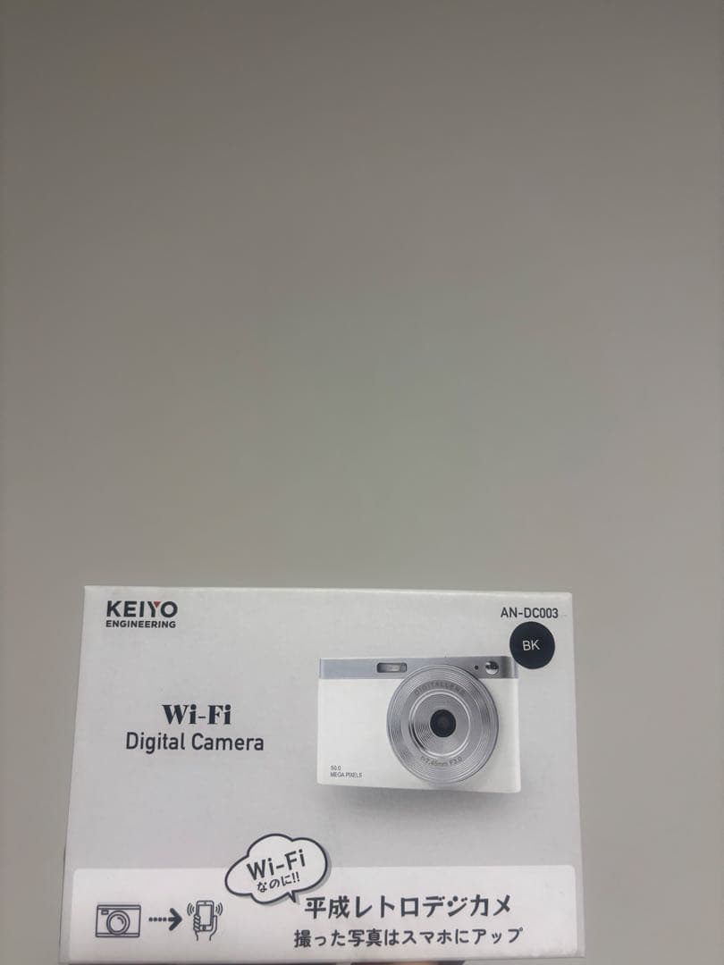 KEIYO Wi-Fiデジタルカメラ AN-DC003 ブラック
