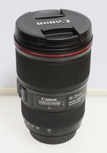 手振れ キャノン EF16-35mm F4 L IS USM