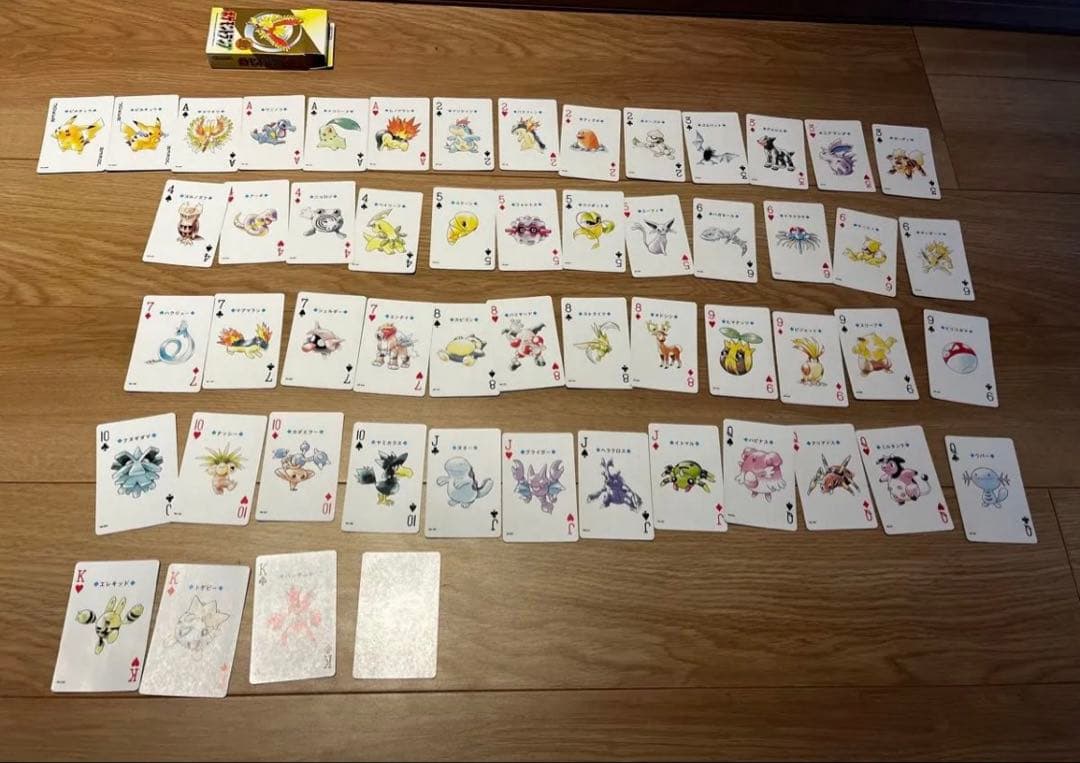 ポケモントランプ 金 ホウオウ Nintendo 任天堂 ポケットモンスター