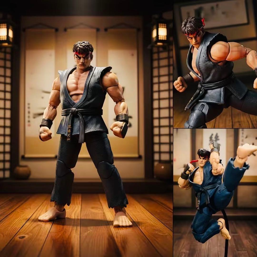 【新品未使用】ストリートファイターII エビルリュウ 殺意リュウ フィギュア