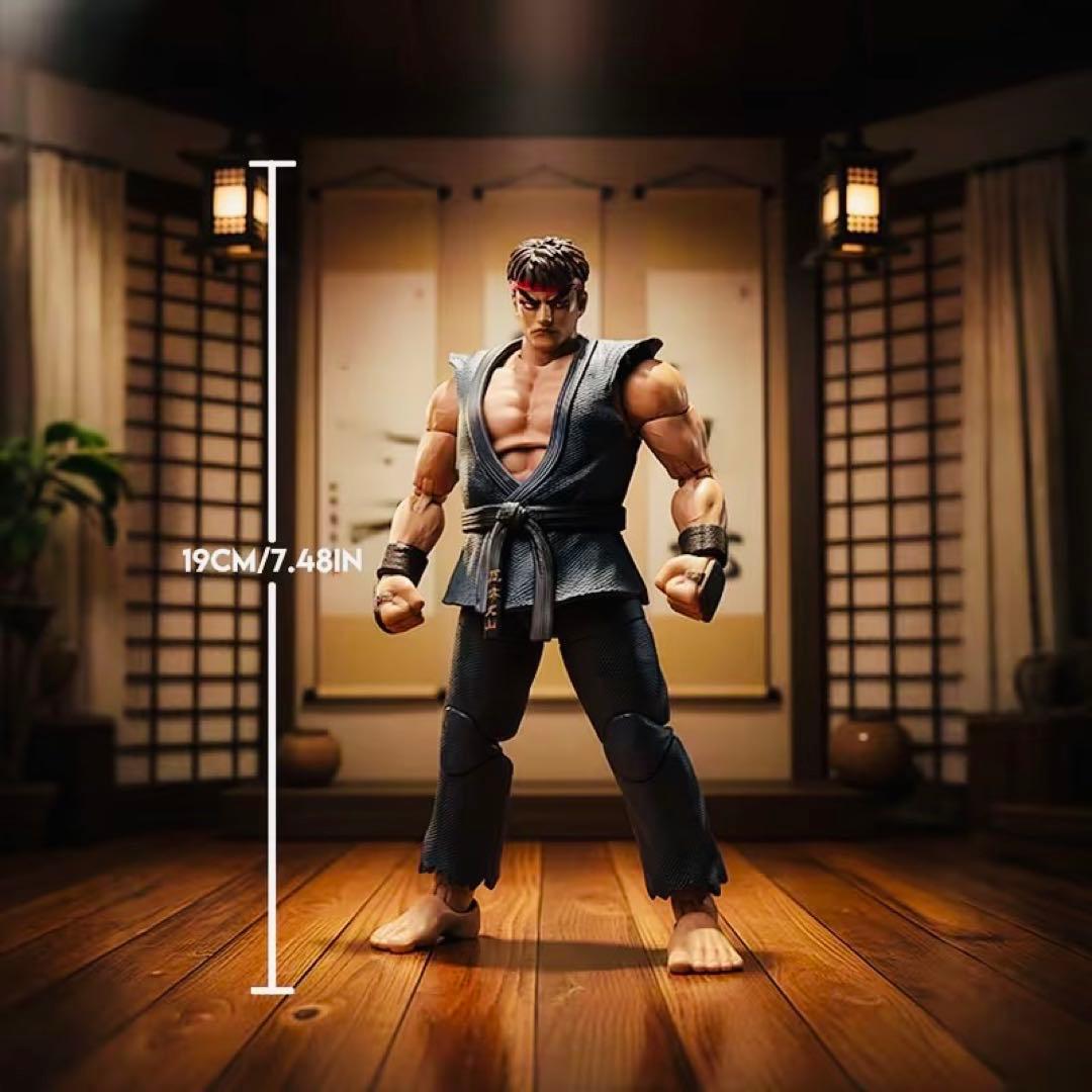 【新品未使用】ストリートファイターII エビルリュウ 殺意リュウ フィギュア