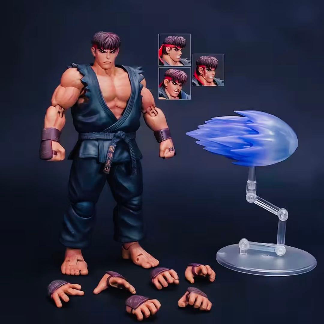 【新品未使用】ストリートファイターII エビルリュウ 殺意リュウ フィギュア