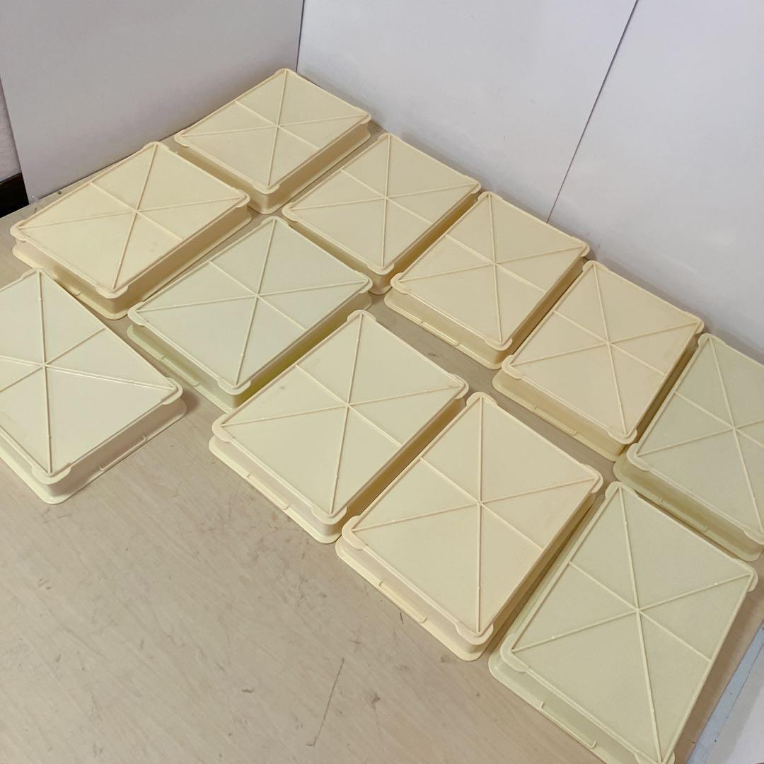 SANKO サンコー　中型ばんじゅう　11個セット　蓋3枚　フードトレイ　①