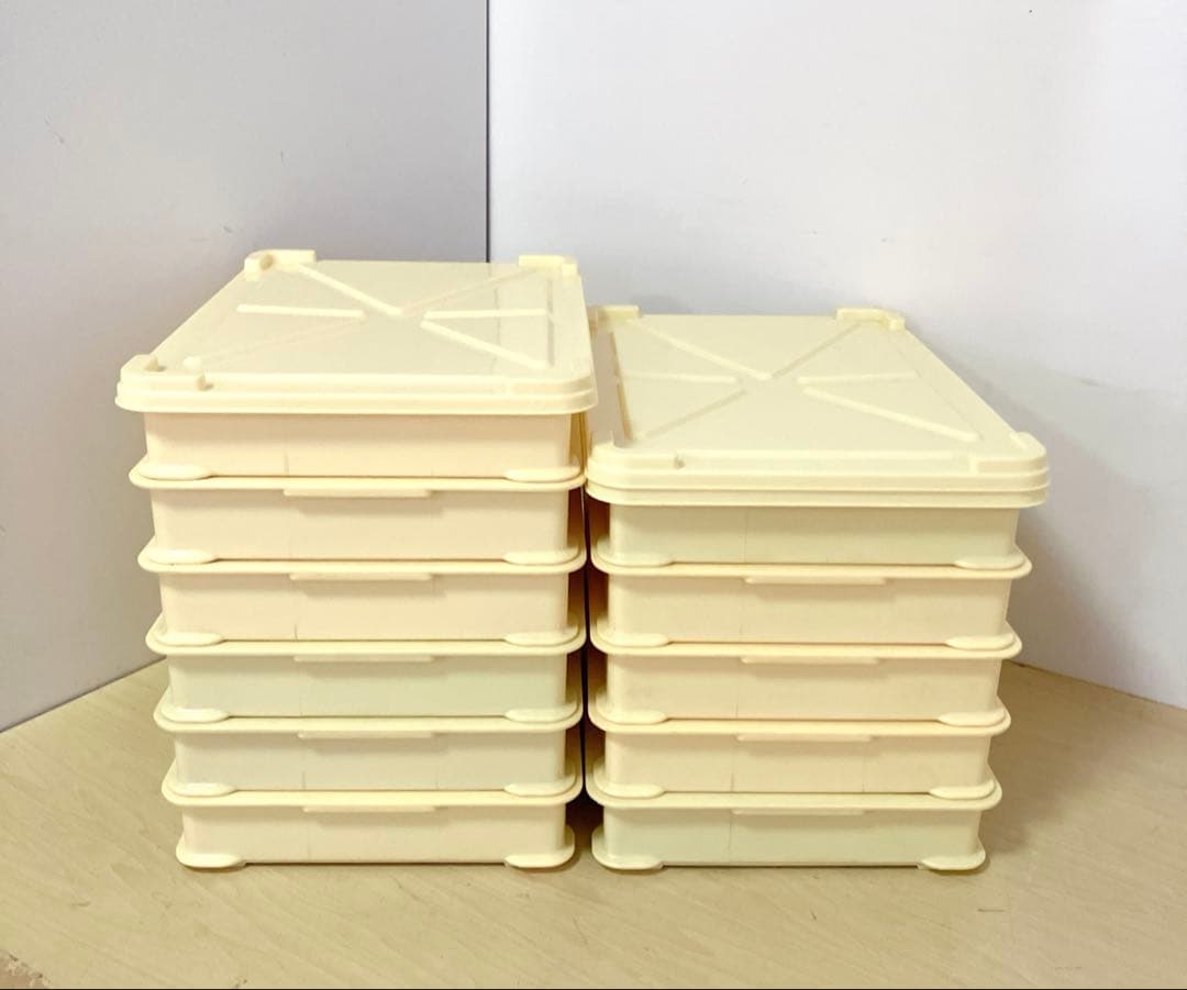 SANKO サンコー　中型ばんじゅう　11個セット　蓋3枚　フードトレイ　①