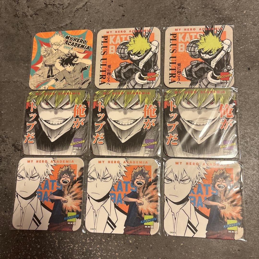 僕のヒーローアカデミア ヒロアカ 原画展 アートコースター まとめ売り