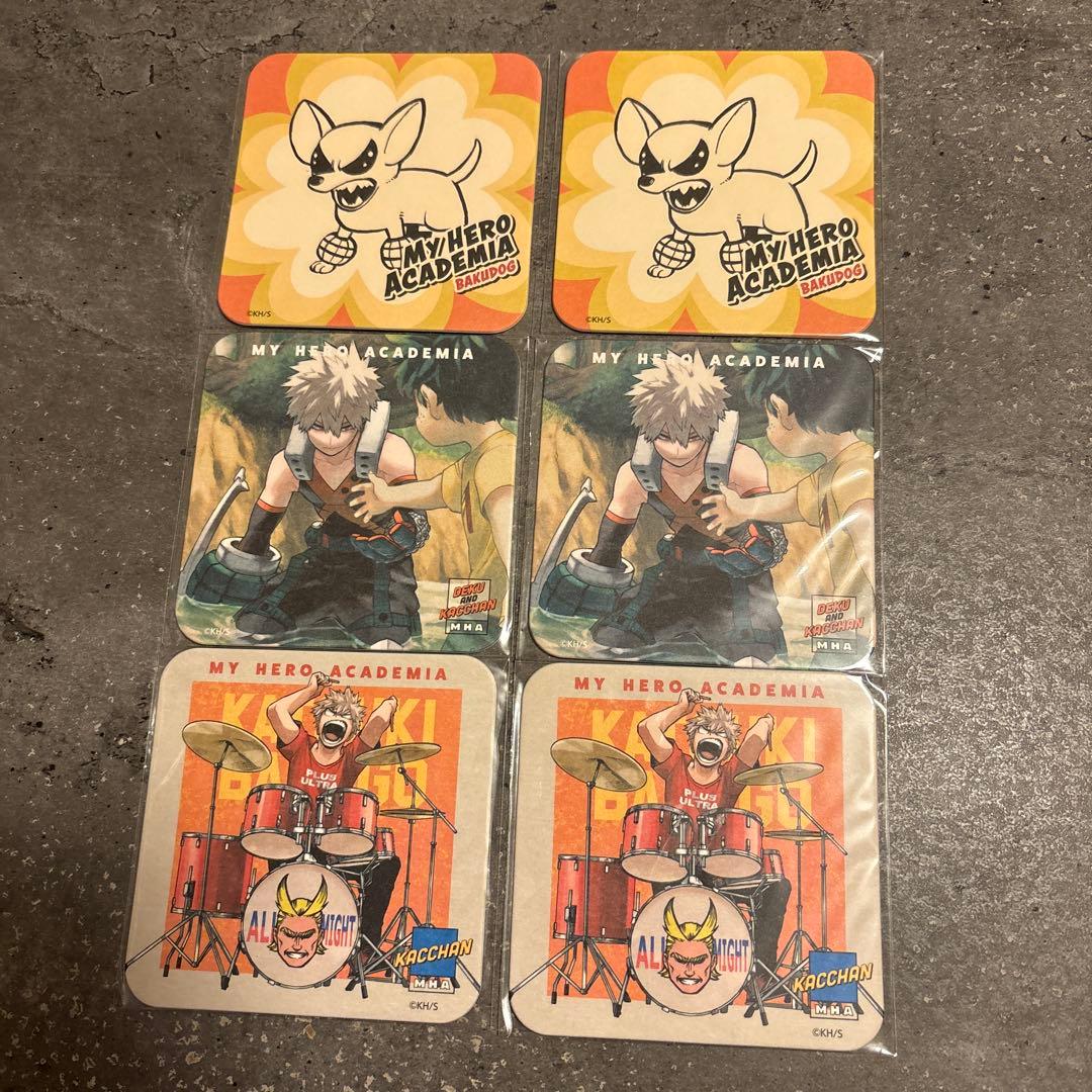 僕のヒーローアカデミア ヒロアカ 原画展 アートコースター まとめ売り