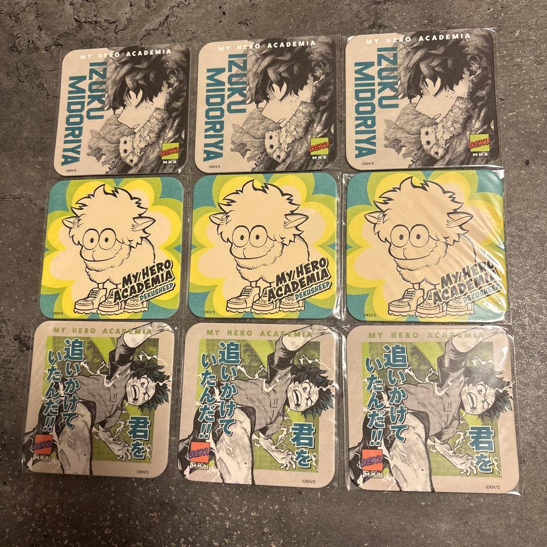 僕のヒーローアカデミア ヒロアカ 原画展 アートコースター まとめ売り