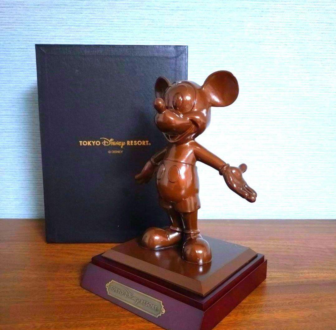 希少　東京ディズニーリゾート　ペデストリアン ブロンズ　ミッキーマウス