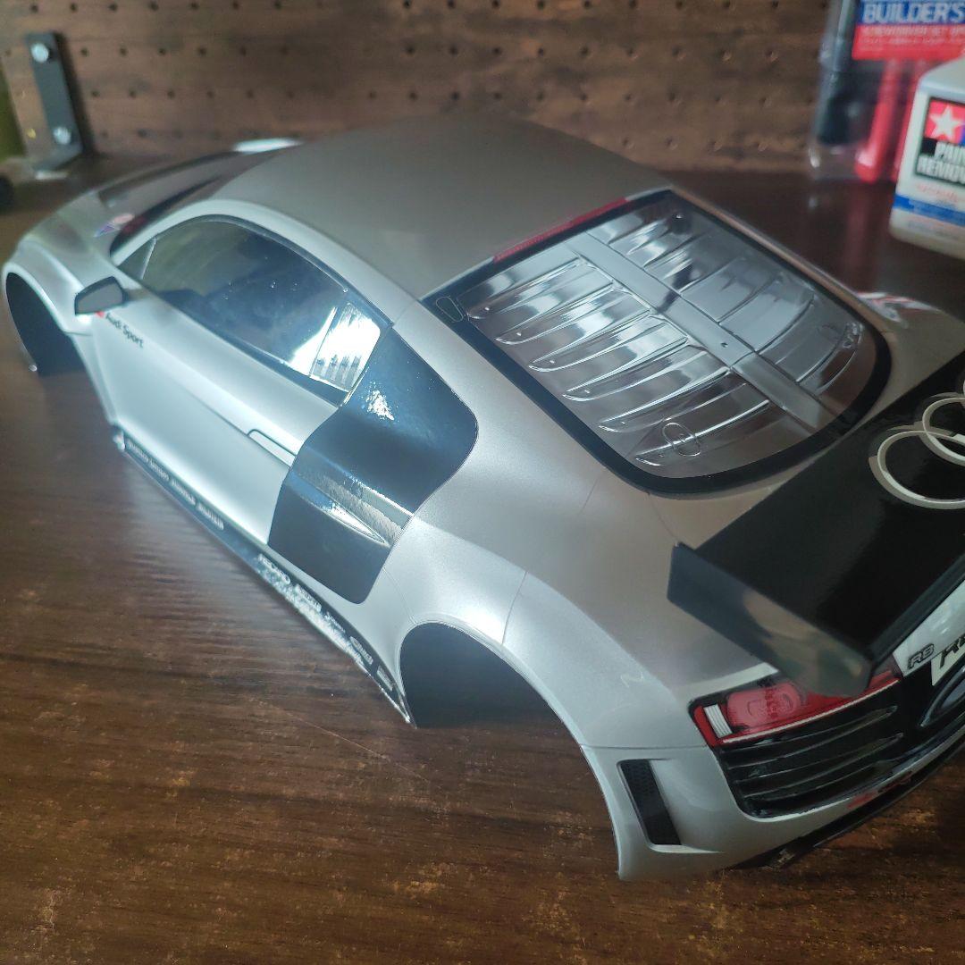 依頼品　取り置き　タミヤ　アウディ　R8 LMS ボディ