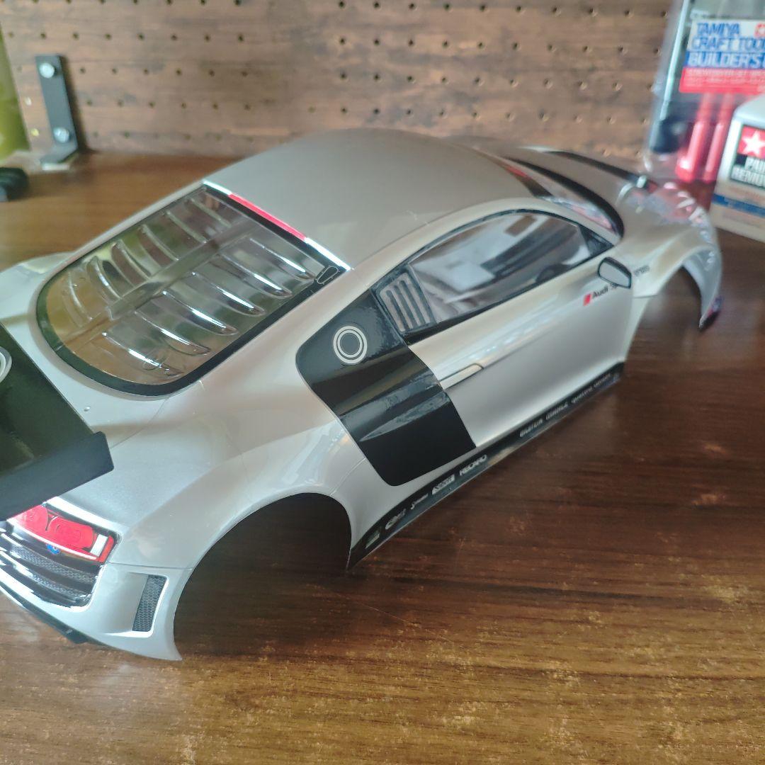 依頼品　取り置き　タミヤ　アウディ　R8 LMS ボディ