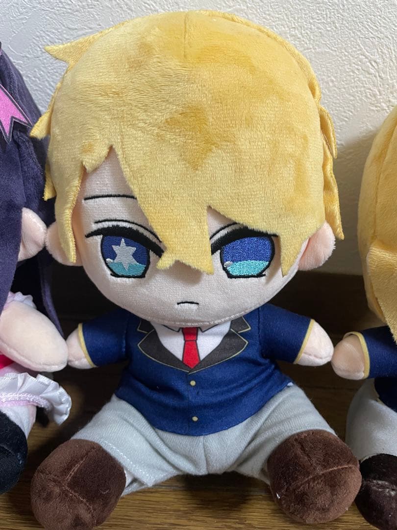 【中古】推しの子 おすわりっこぬいぐるみ アイ・アクア・ルビー3点セット