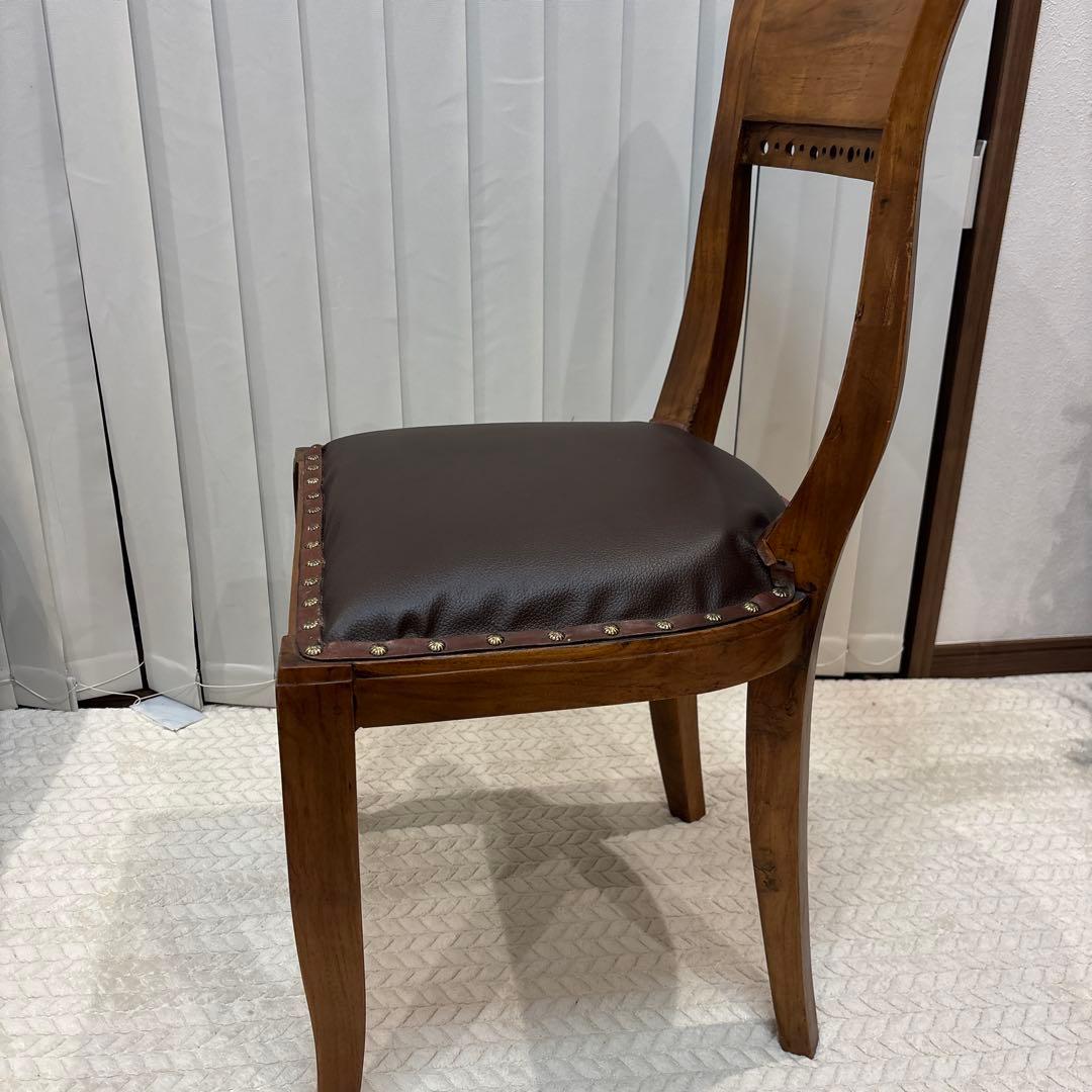 【リメイク品】 カリッジマーケット チーク材 イタリーノアーム 1脚