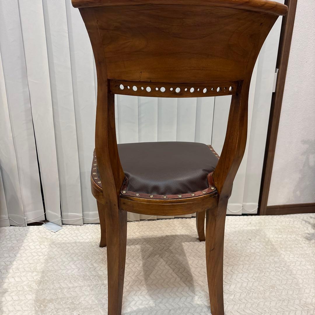 【リメイク品】 カリッジマーケット チーク材 イタリーノアーム 1脚